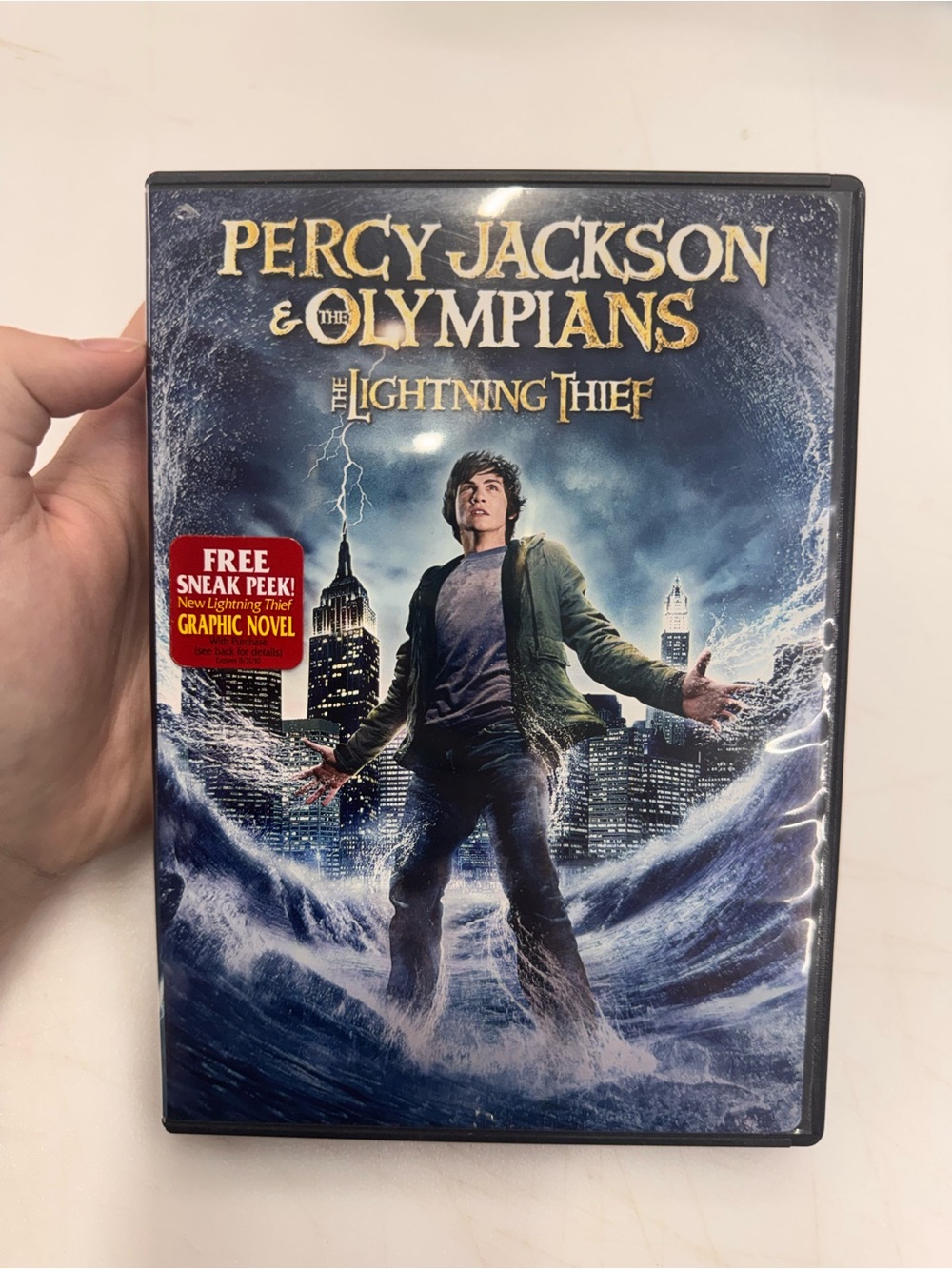 Percy Jackson and the Olympians: The Lightning Thief (DVD, 2010) Tested